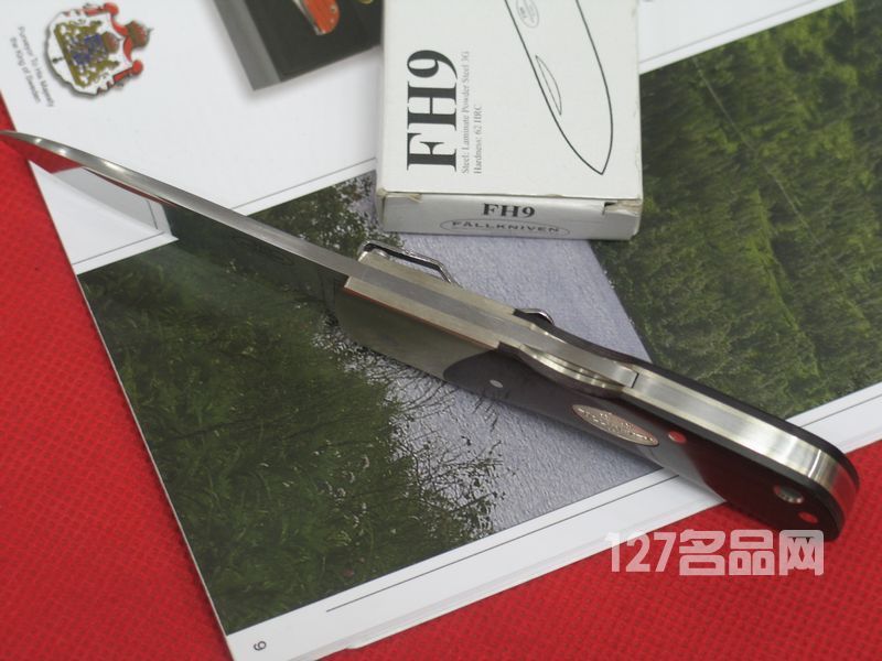 瑞典FK Fallkniven FH9 米卡塔柄口袋刀