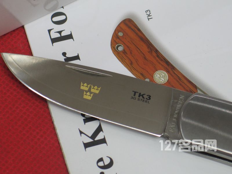 瑞典FK Fallkniven TK3mm 皇家手工米卡塔柄绅士礼盒折刀 