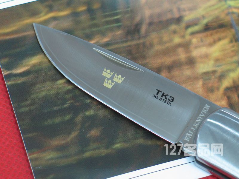 瑞典FK Fallkniven TK3JB 皇家手工野生黄牛骨柄礼盒折刀