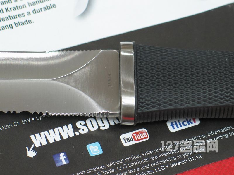美国哨格SOG S14-K 五角精英战斗匕首