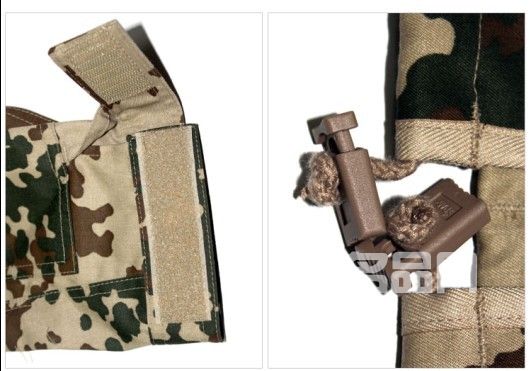 德军原品 军版 KSK 特种部队 沙漠斑点 SMOCK 作战风衣