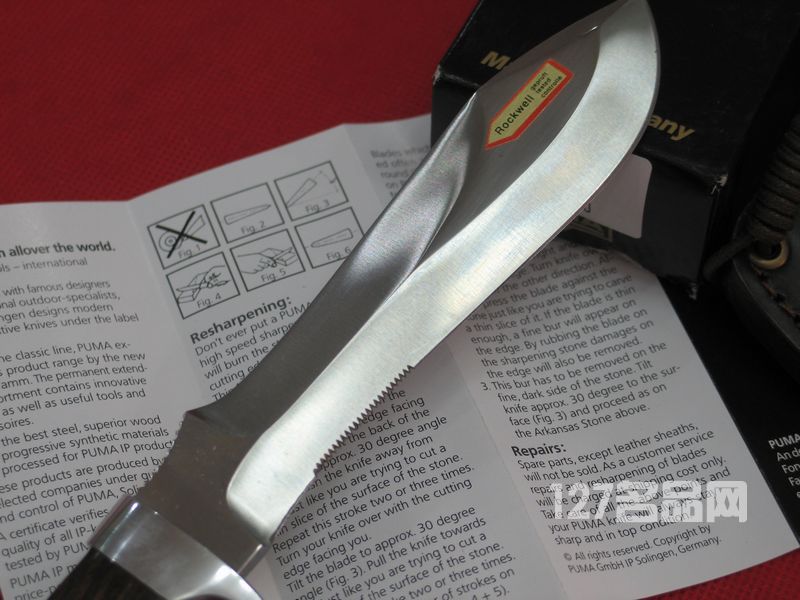 德国彪马PUMA 德国空军战斗刀