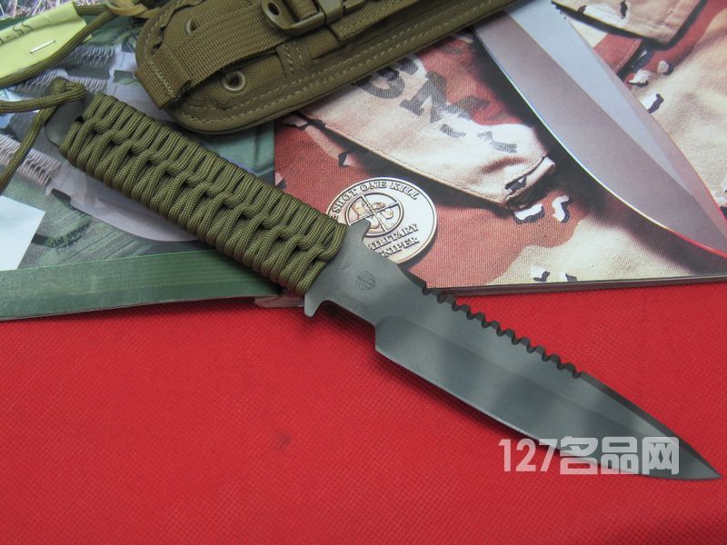 美国挺进者Strider MT-SS TAN 轻型战术直刀 