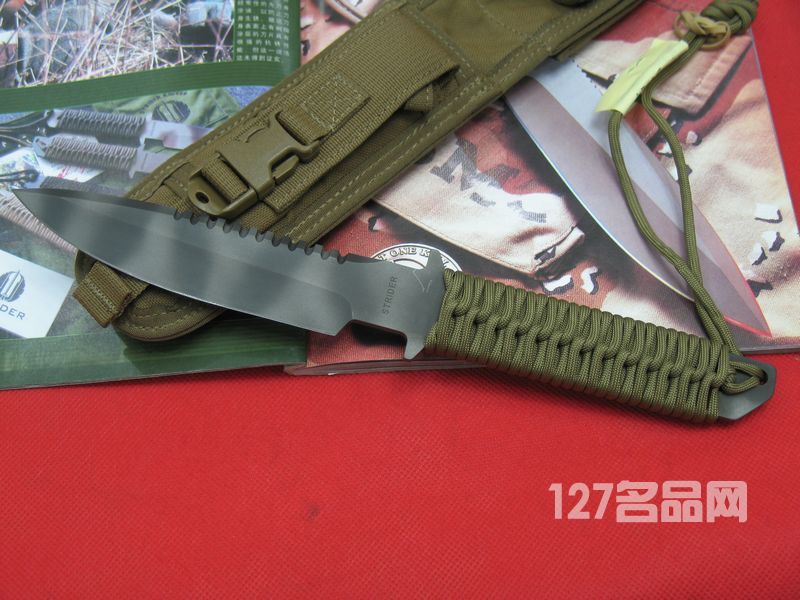 美国挺进者Strider MT-SS TAN 轻型战术直刀 
