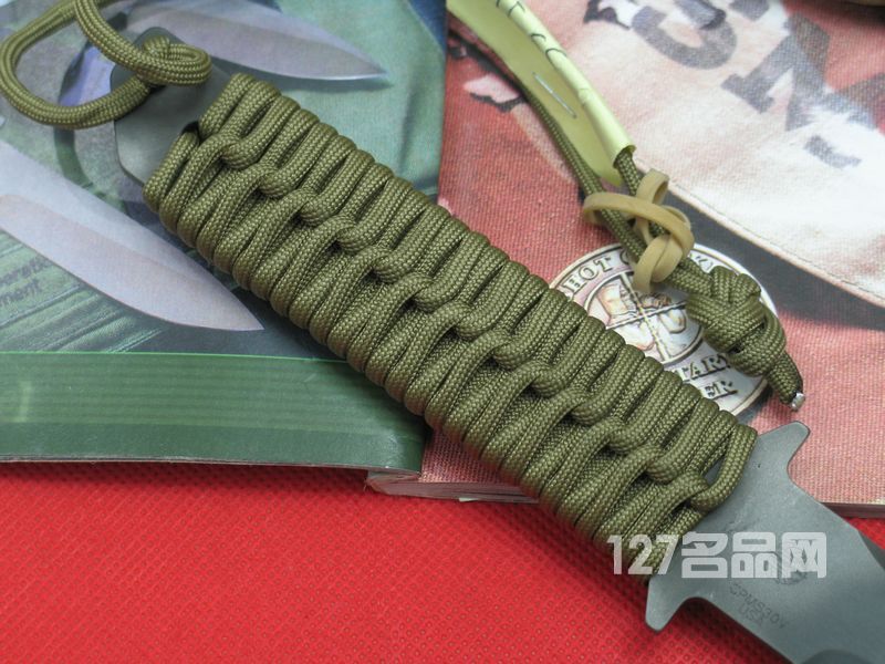 美国挺进者Strider MT-SS TAN 轻型战术直刀 