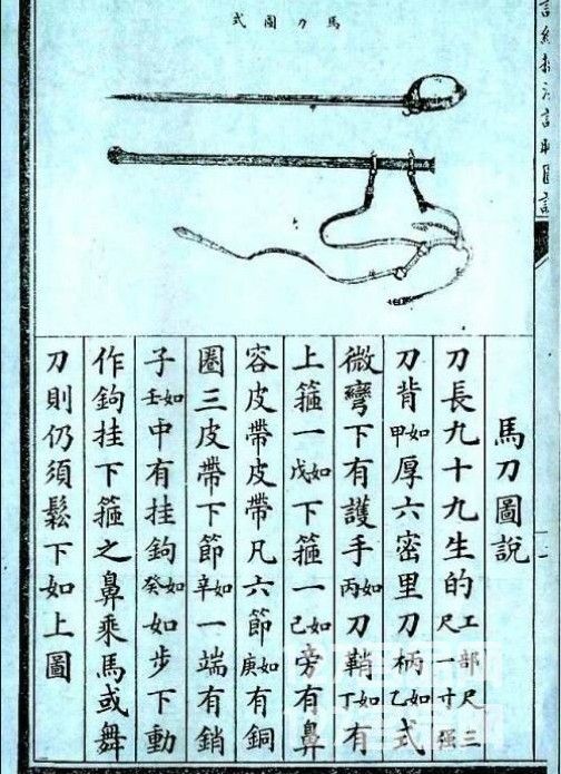 清朝北洋六镇军官马刀