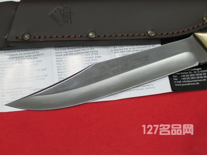 德国彪马PUMA 810696 鹿角板战术直刀