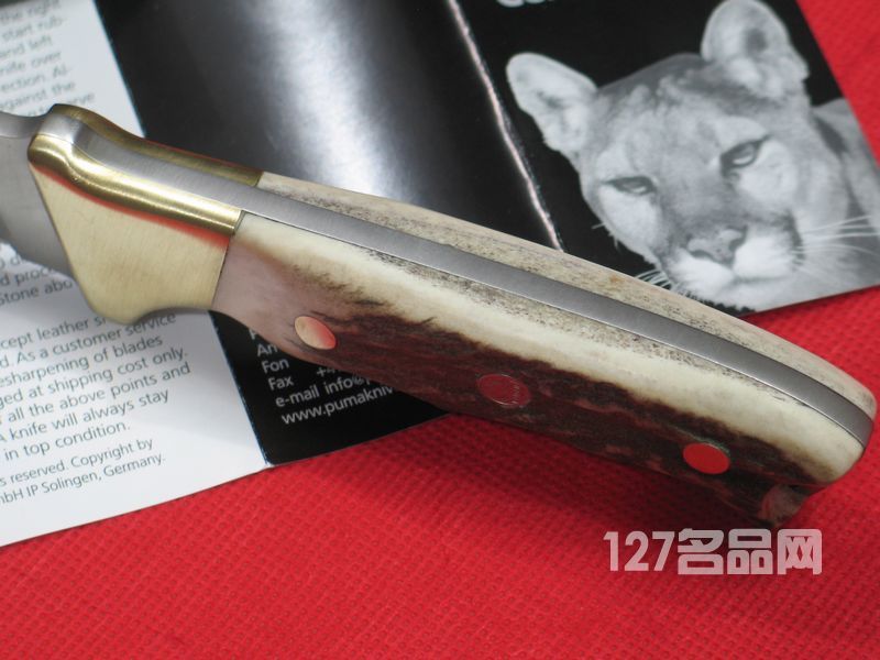 德国彪马PUMA 810696 鹿角板战术直刀