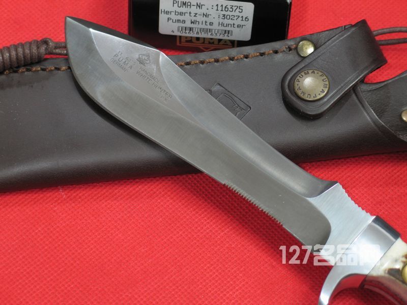 德国彪马PUMA 116375 鹿角板战斗刀