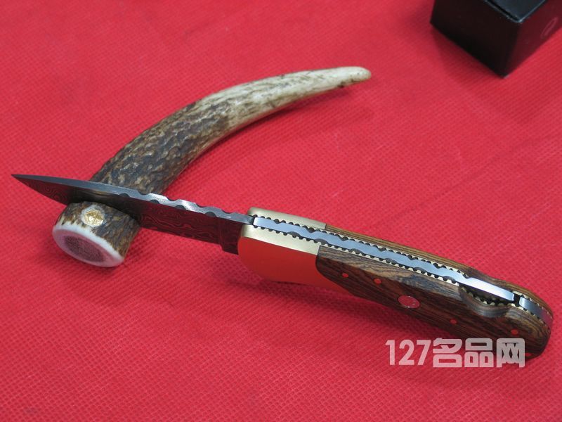 德国彪马PUMA 821081 大马士革折刀