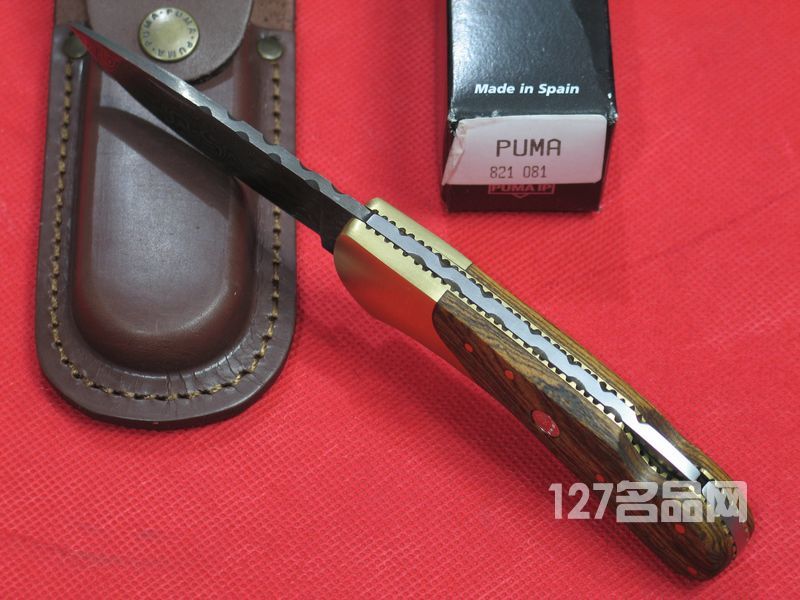德国彪马PUMA 821081 大马士革折刀