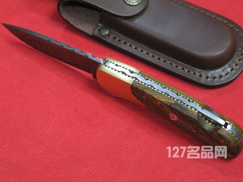 德国彪马PUMA 821081 大马士革折刀