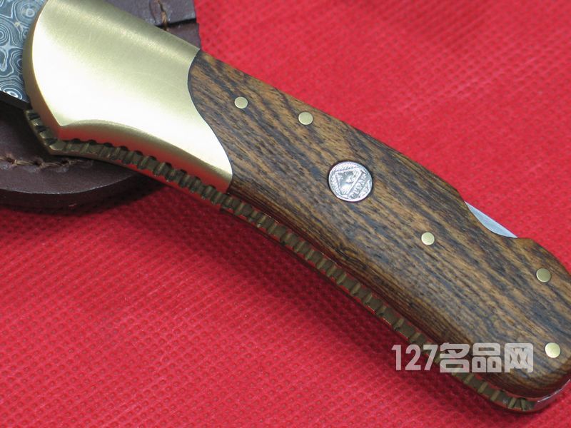 德国彪马PUMA 821081 大马士革折刀
