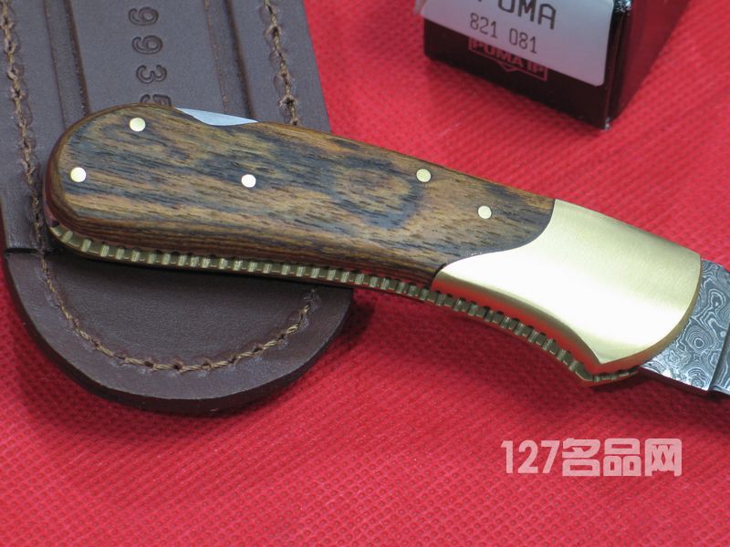 德国彪马PUMA 821081 大马士革折刀