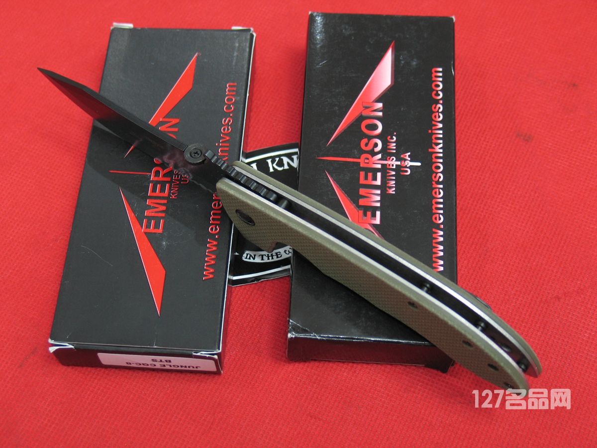 美国爱默森Emerson CQC-8丛林战术折刀