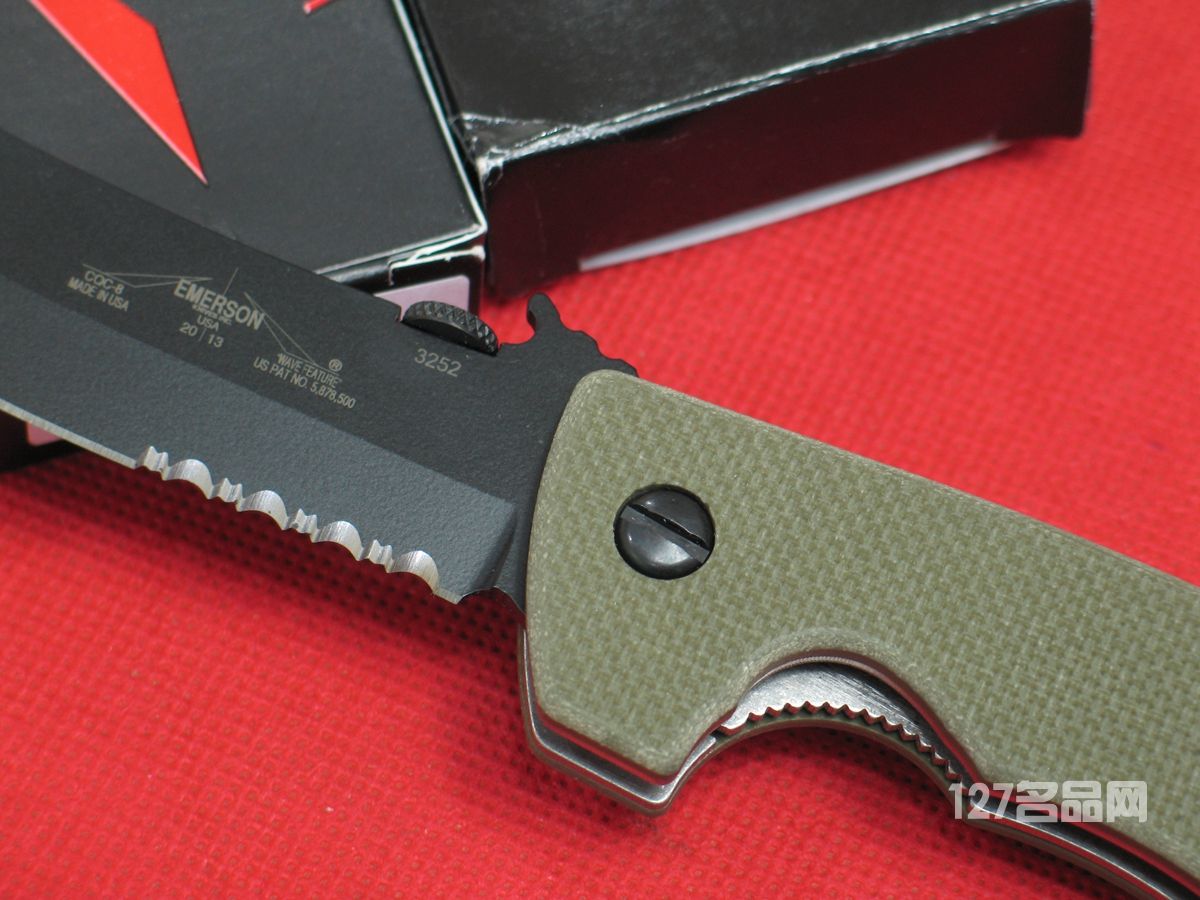 美国爱默森Emerson CQC-8丛林战术折刀