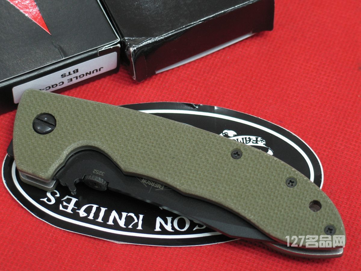 美国爱默森Emerson CQC-8丛林战术折刀