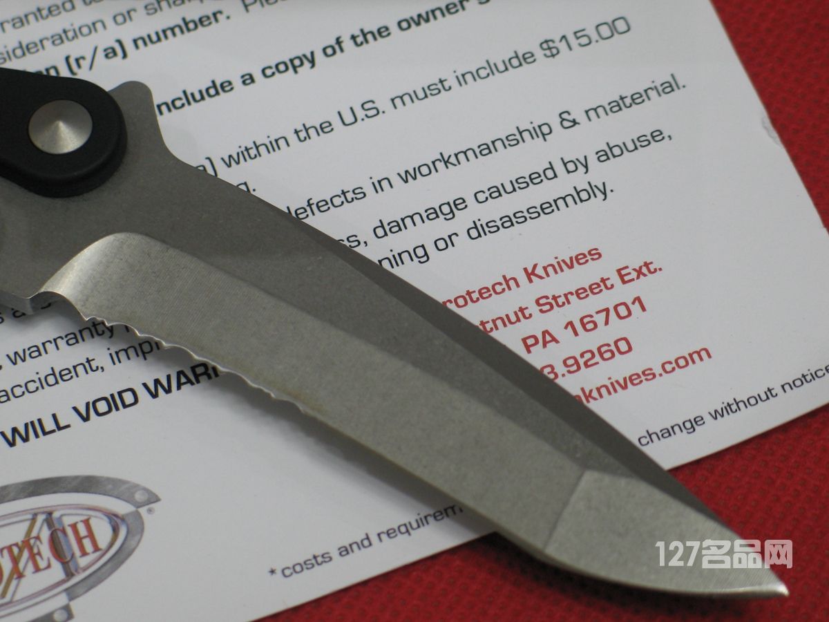 美国微技术MICROTECH 170-11蚬蝶战术款经典甩刀