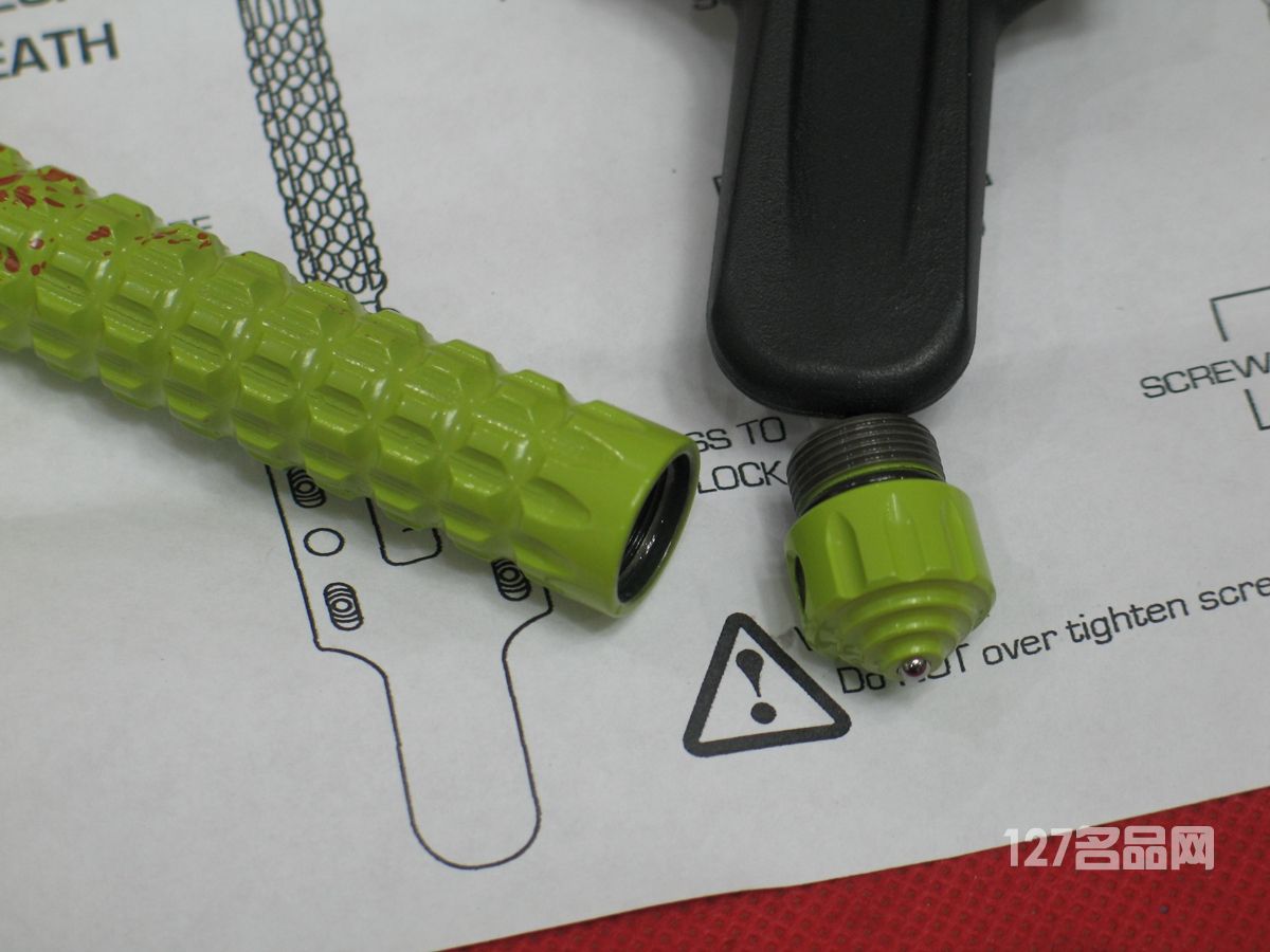 美国微技术MICROTECH 115-1Z僵尸款一体钢双刃战术刀