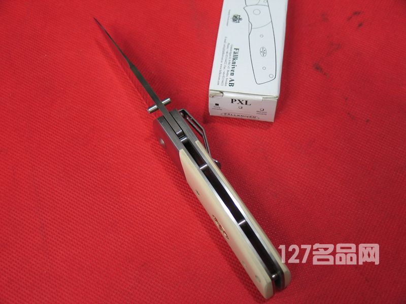 瑞典FK Fallkniven PXL3G粉末钢+VG2象牙米塔柄精品口袋刀