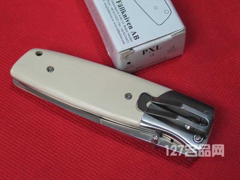 瑞典FK Fallkniven PXL3G粉末钢+VG2象牙米塔柄精品口袋刀