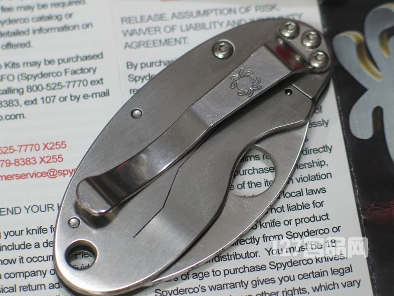 美国蜘蛛SPYDERCO C29PT小蟋蟀掌中折刀  127名刀网