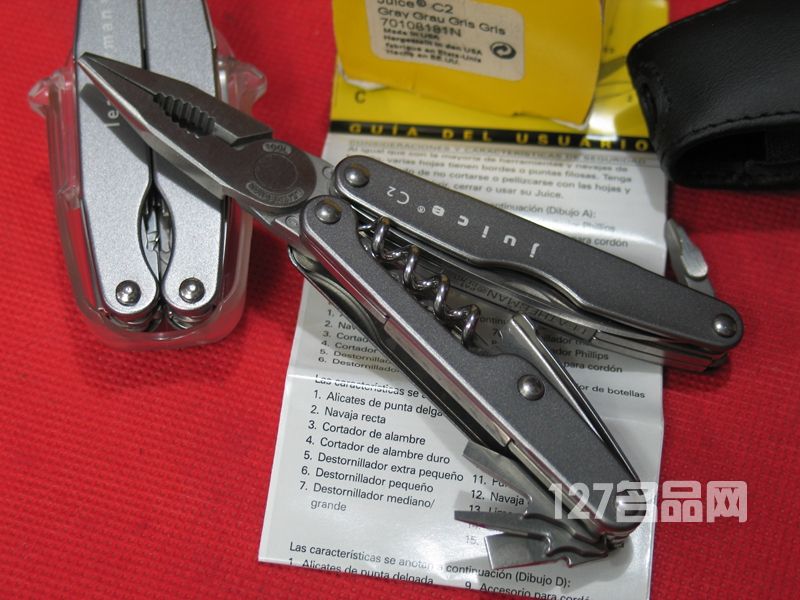 美国莱泽蔓LEATHERMAN C2小恶魔工具钳