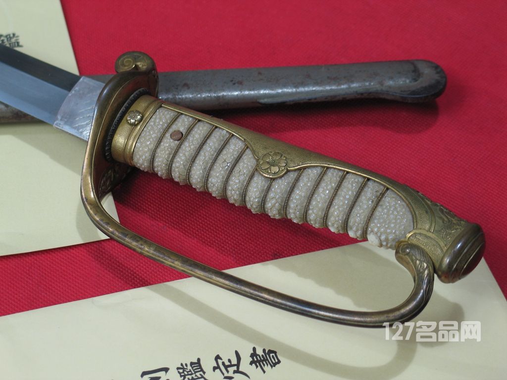 日本1673年菊纹皇室指挥刀
