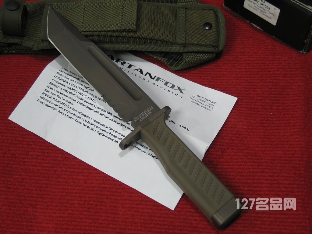 意大利狐狸 FX.SFC02军用刺刀