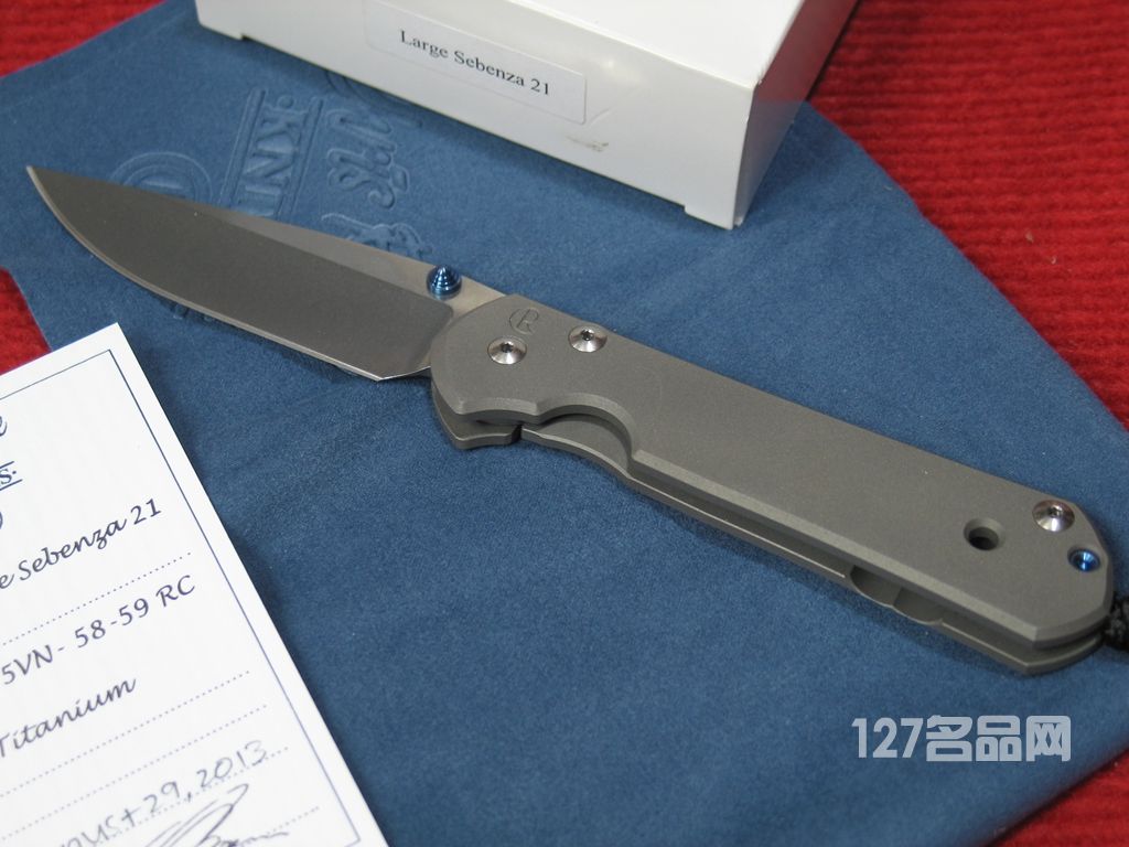 克里斯·里夫 Large Sebenza 21大号沙本沙经典版