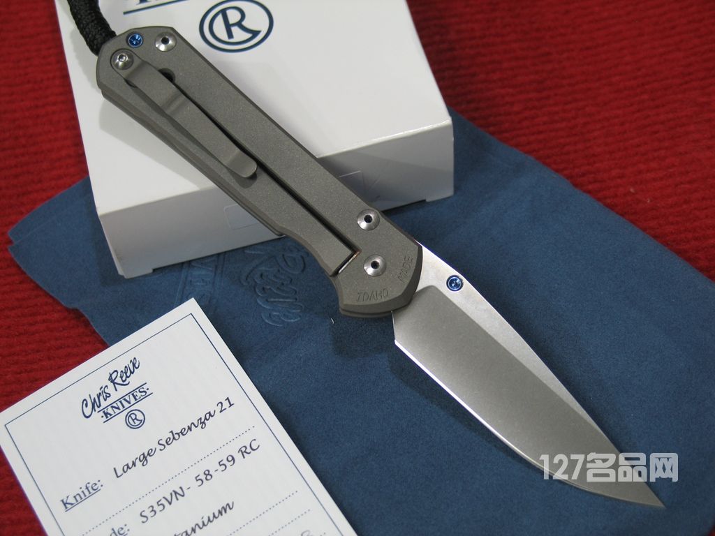 克里斯·里夫 Large Sebenza 21大号沙本沙经典版
