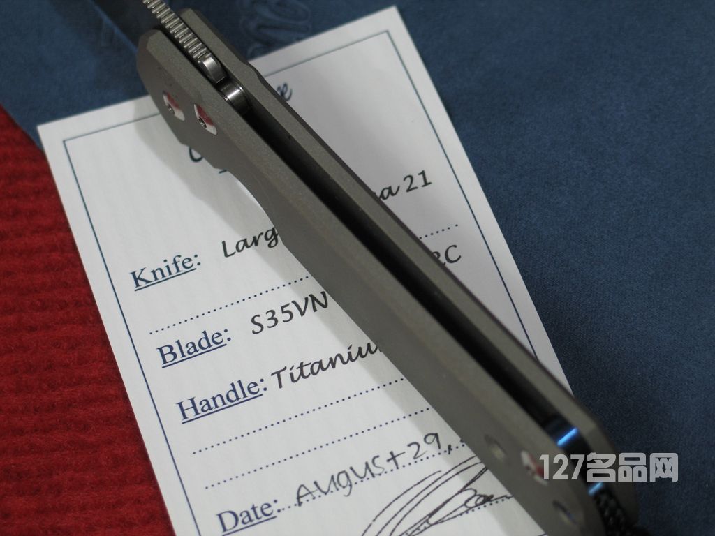 克里斯·里夫 Large Sebenza 21大号沙本沙经典版