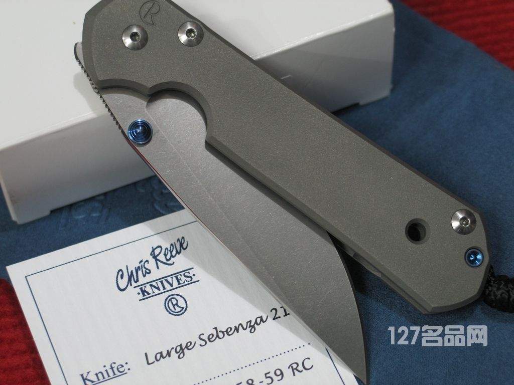 克里斯·里夫 Large Sebenza 21大号沙本沙经典版