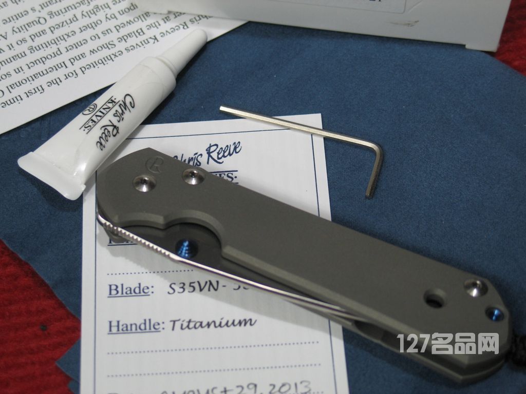克里斯·里夫 Large Sebenza 21大号沙本沙经典版