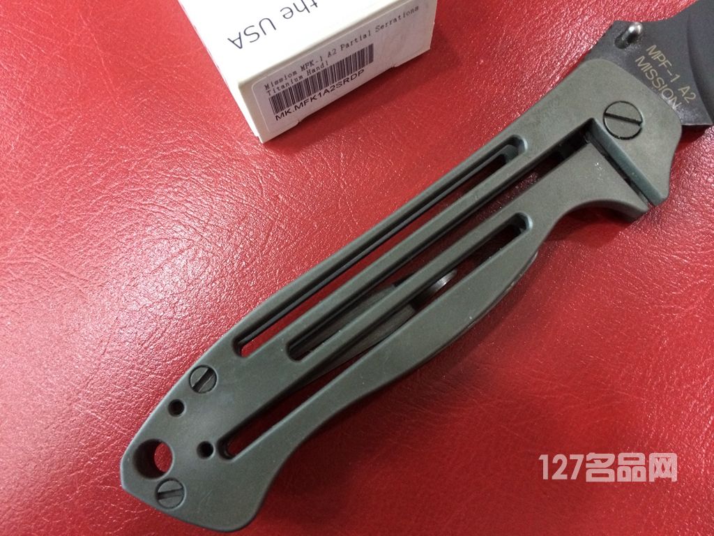 美国使命MISSION MPF-1 A2战术折刀