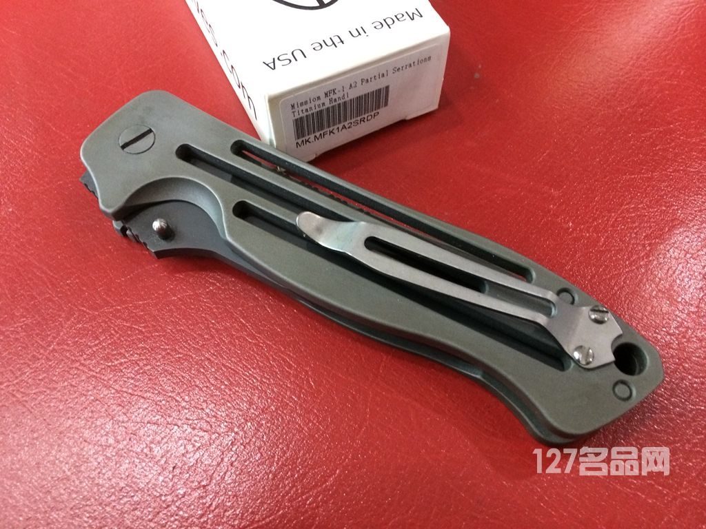 美国使命MISSION MPF-1 A2战术折刀