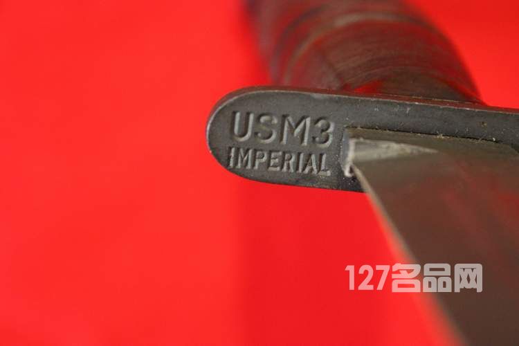 美军早期皮柄全品M3刺刀 