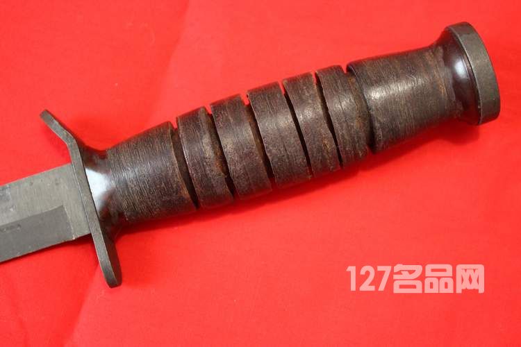 美军早期皮柄全品M3刺刀 