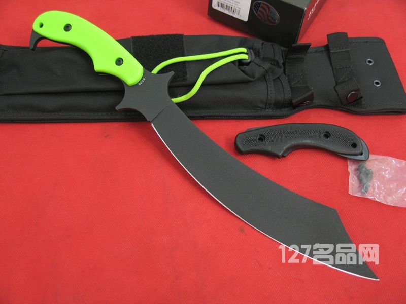 美国卡巴KA-BAR 5706僵尸系列 加勒比海盗开山刀 砍刀