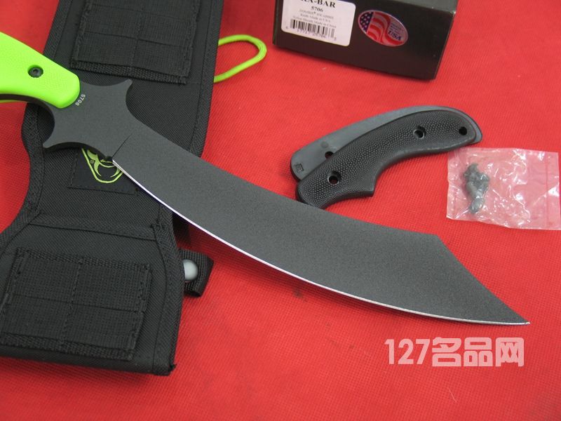 美国卡巴KA-BAR 5706僵尸系列 加勒比海盗开山刀 砍刀