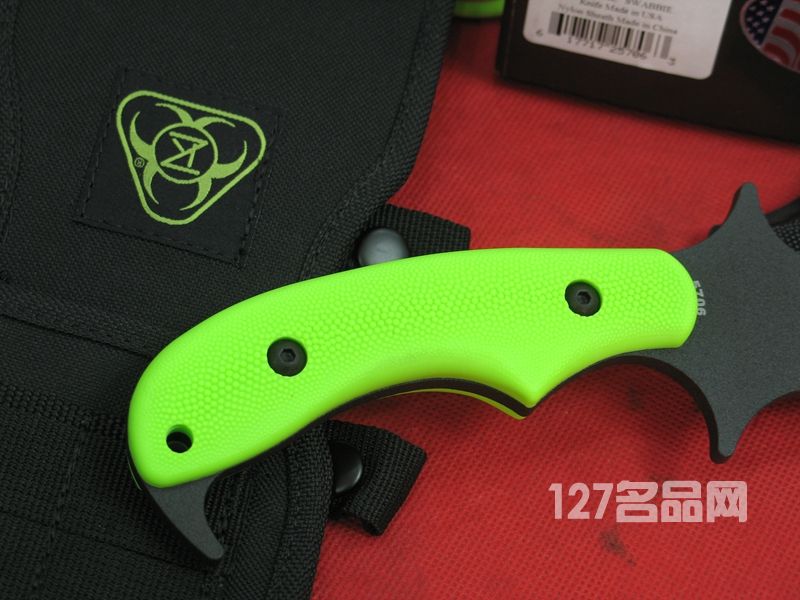 美国卡巴KA-BAR 5706僵尸系列 加勒比海盗开山刀 砍刀