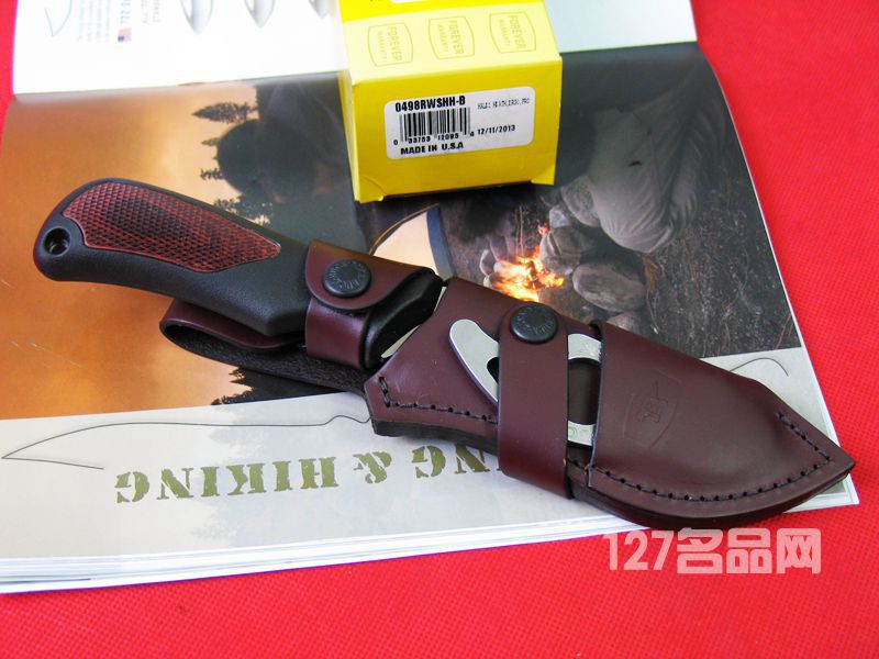 美国巴克BOCK 498RWSHH-B BOS热处理经典猎刀