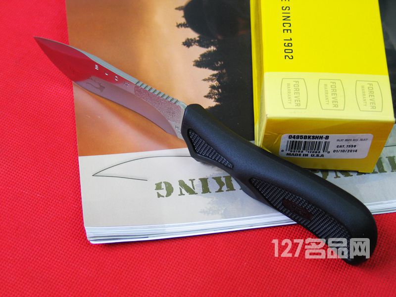 美国巴克BOCK 495BKSHH-B海利希思狩猎刀