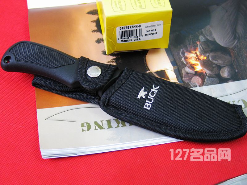 美国巴克BOCK 495BKSHH-B海利希思狩猎刀