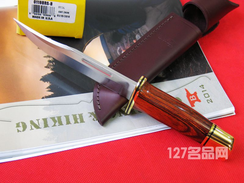 美国巴克BOCK 119BRS-B黄檀木柄经典版猎刀
