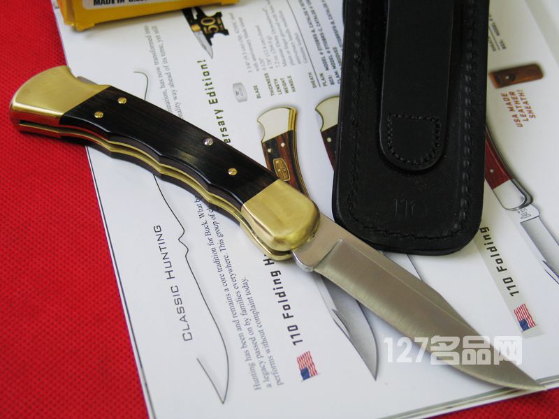 美国巴克BUCK 110BRSFG-B新款经典版