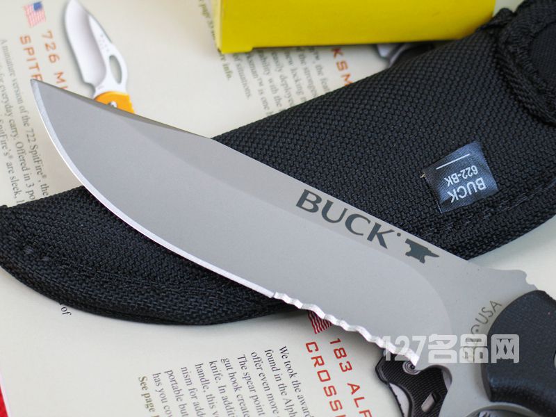 美国巴克 BUCK 0622BKX-B轻型战术刀
