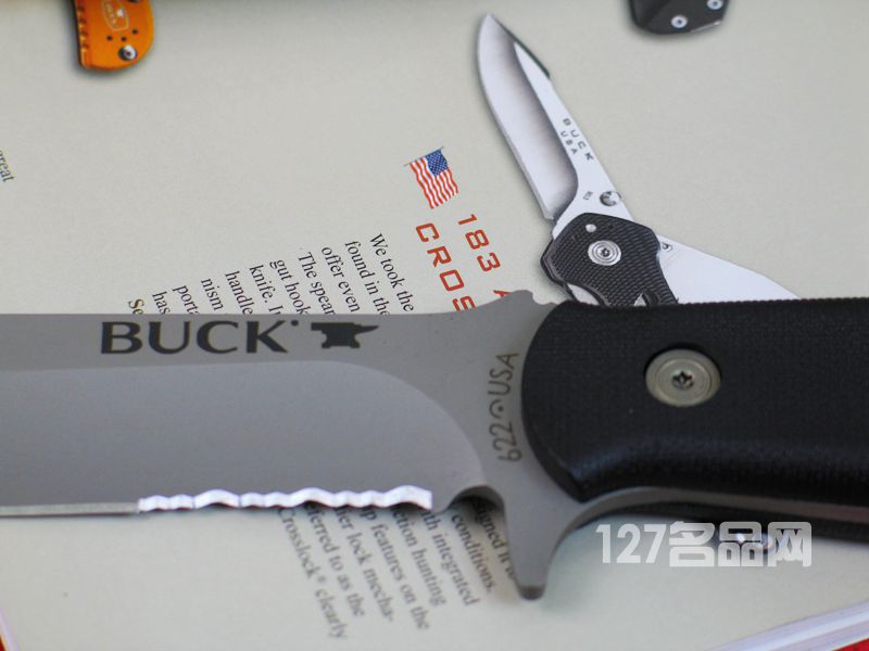 美国巴克 BUCK 0622BKX-B轻型战术刀