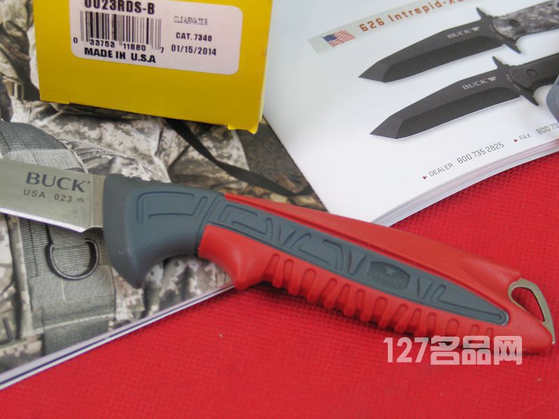 美国巴克BUCK 023RDS-B鱼刀