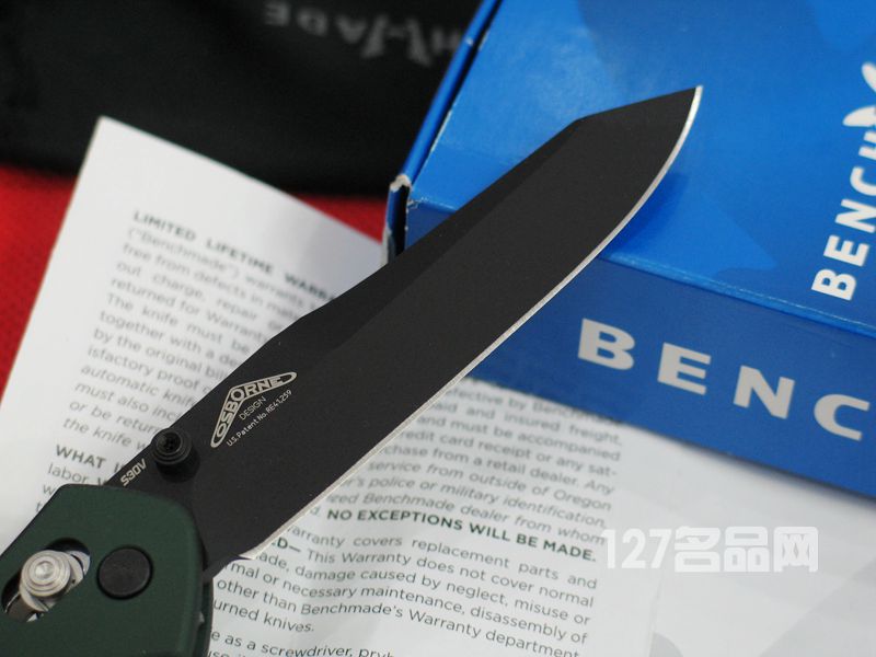 美国蝴蝶BENCHMADE 940BK奥斯本设计经典折刀